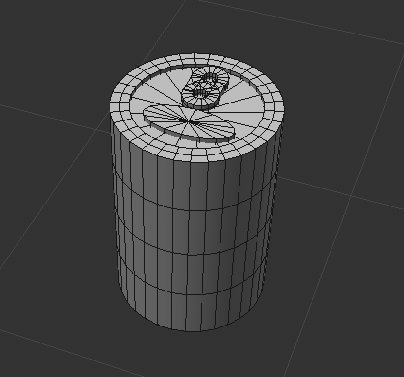 Pop 3d model previous attempt